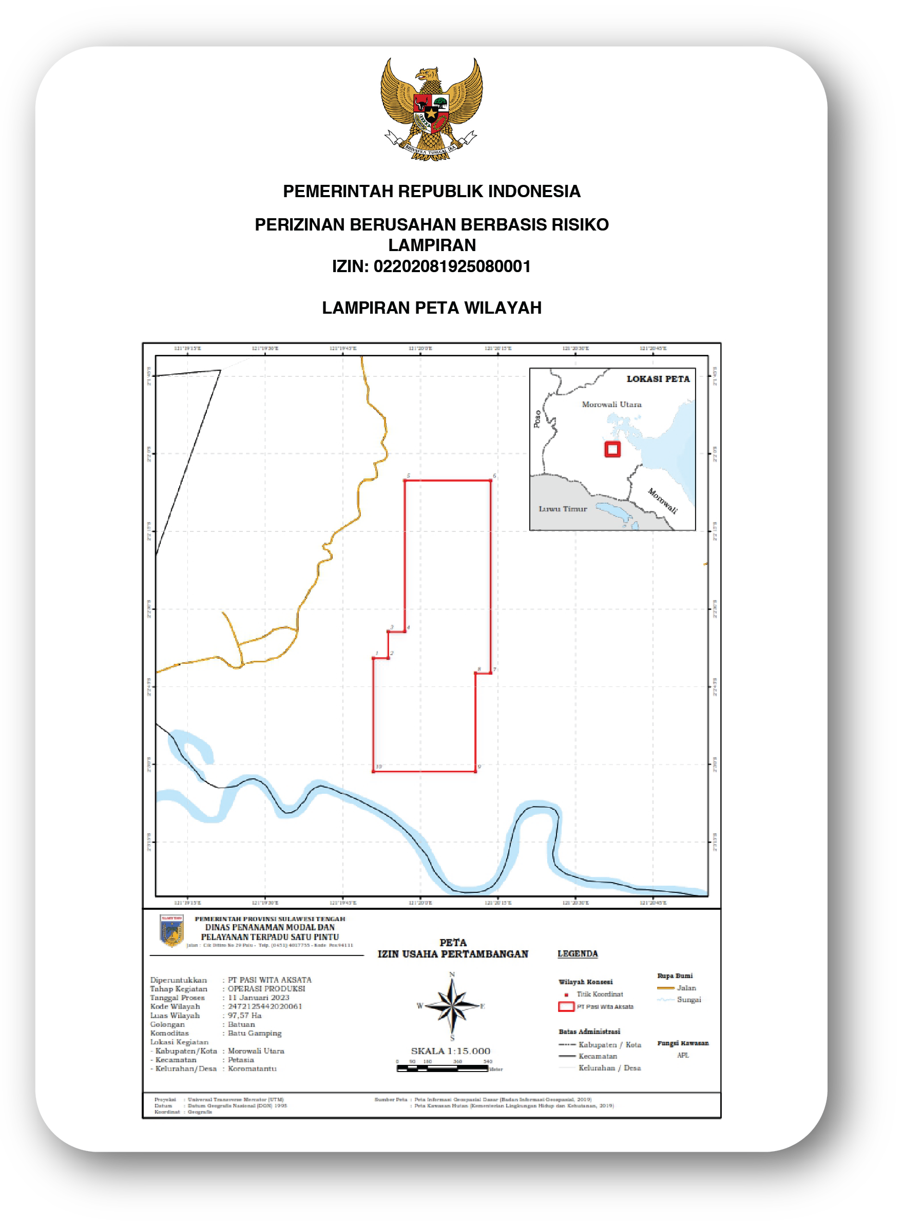 Mining Business Permit